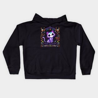 Remembering Never Forgotten Catedition | day of dead | día de muertos Kids Hoodie